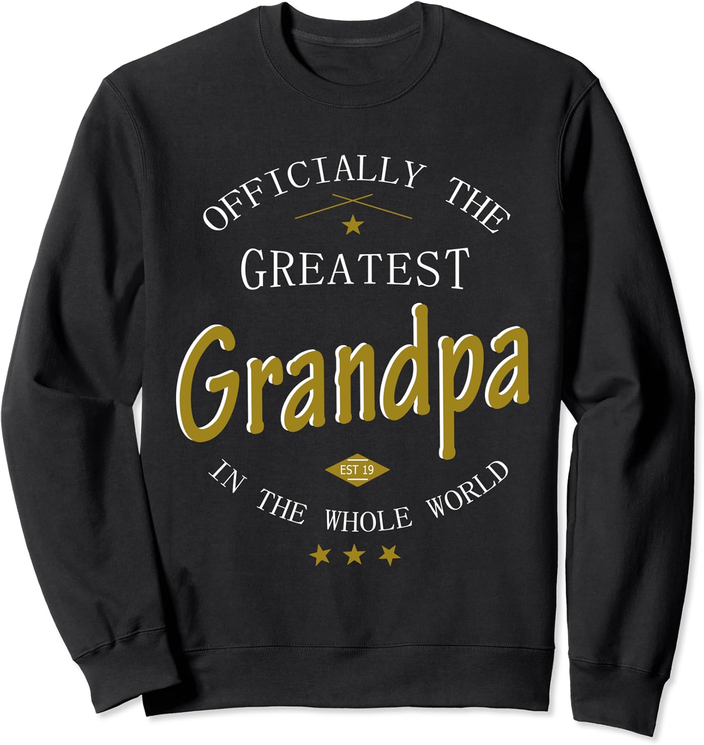 Greatest grandpa Sweatshirt Amazon.co.uk Fashion